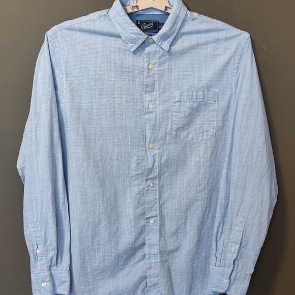 Grayers Clothiers Blue and White Pin Stripe Long Sleeve Button Down SIZE… - Picture 1 of 6